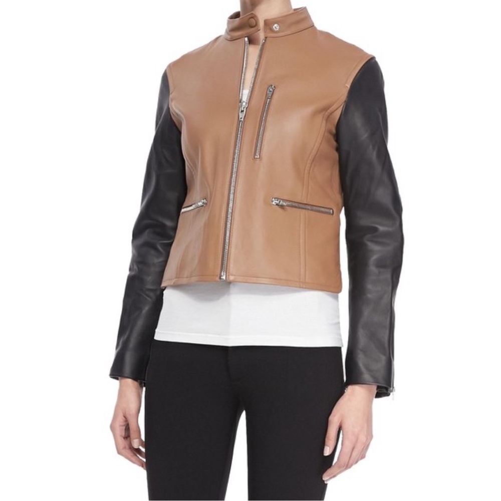 Alexander Wang Leather Moto Jacket